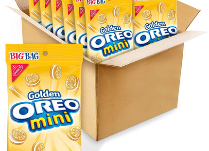 Nabisco OREO Mini Golden Sandwich Cookies, Vanilla Flavor, 3 Ounce (Pack Of 1)