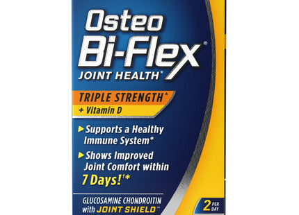 Osteo Bi-Flex with Vitamin D and Glucosamine Chondroitin, Joint Health Supplement, 80 Tablets (Pack Of 1)