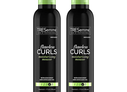 TRESemme Curl Care Flawless Curls Hair Mousse,  Coconut and Avocado Oil, Extra Hold Hair Spray, 10.5 Ounce (Pack Of 6)