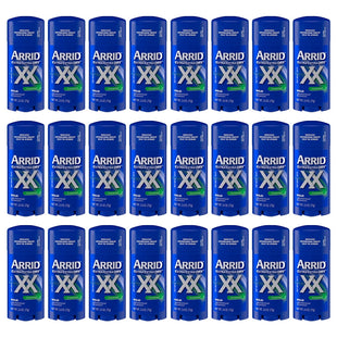 Arrid XX Extra Extra Dry, Solid Antiperspirant Deodorant, for Unisex, Unscented 2.6 Ounce (Pack Of 24)