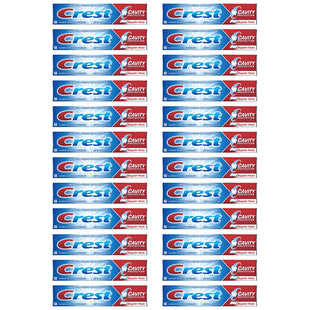 Crest Fluoride Cavity Protection Toothpaste, Regular Past, 8.20 Ounce (Pack Of 24)