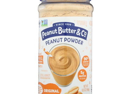 Peanut Butter & Co Peanut Butter, Non-GMO, Project Verified, Gluten Free, Original Mighty Peanut Powder, 6.5 Ounce (Pack Of 12)