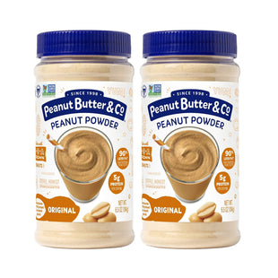 Peanut Butter & Co Peanut Butter, Non-GMO, Project Verified, Gluten Free, Original Mighty Peanut Powder, 6.5 Ounce (Pack Of 2)