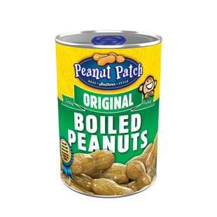 Peanut Patch Original Green Boiled Fresh Peanuts, Sugar-Free, 13.5 Ounce Can (Pack Of 24)