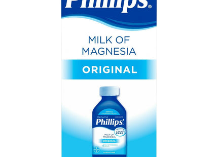 Phillips Milk of Magnesia, Gentle Relief Liquid Magnesium Laxative, Original 4 Fl Oz (Pack Of 1)