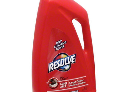 Resolve Jug Steam Concentrate Carpet Cleaner, Machine Solution For Steam Cleaning, Clean Scent, Red, 48 Fl Ounce (Pack Of 12)