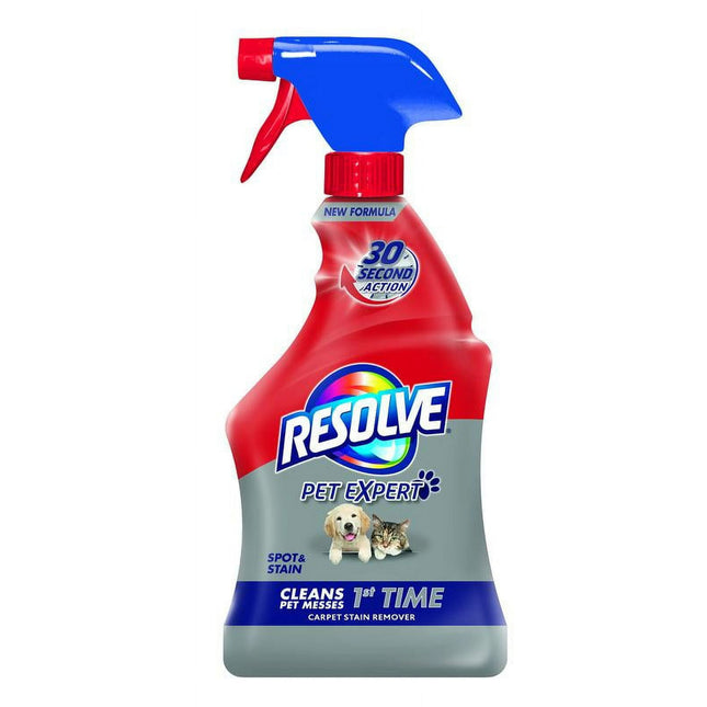 Resolve Pet Stain & Odor Remover Carpet Cleaner Aerosol Spray, 22 Ounce (Pack Of 3)