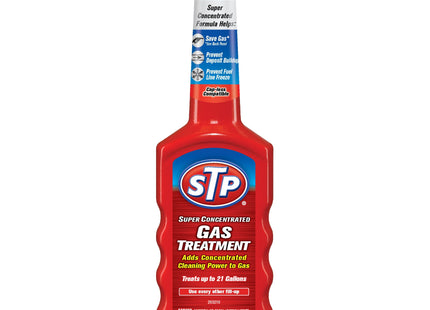 STP Gas Treatment, Bottled Fuel System Cleaner Improves Gas Quality, 5.25 Ounce (Pack Of 24)