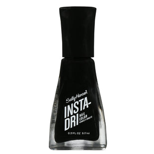 Sally Hansen, Insta-Dri Nail Polish, Black to Black, Quick Dry, 0.31 fl Ounce, (Pack Of 8)