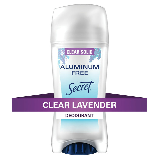 Secret 48-Hour Aluminum Free Deodorant Stick, Lavender, 2.4 Ounce (Pack Of 1)