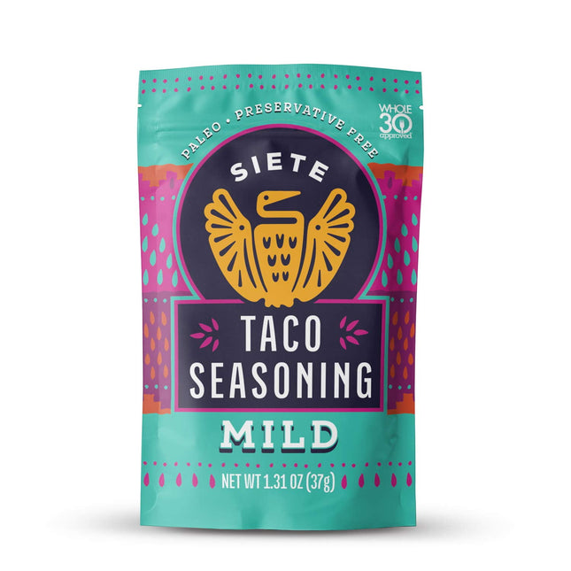 Siete Seasoning Mild, Paleo, Preservative Free, Whole 30 Approved, 1.3 Ounce (Pack Of 6)