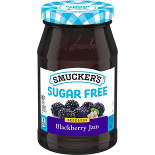 Smucker's Sweetened With Splenda, Sugar Free Seedless Blackberry Jam, 12.75 Ounce Jar (Pack Of 6)