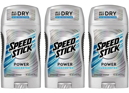 Speed Stick, Ultimate Sport, Antiperspirant Deodorant Stick, Power Clear Gel, 3 Ounce (Pack Of 11)