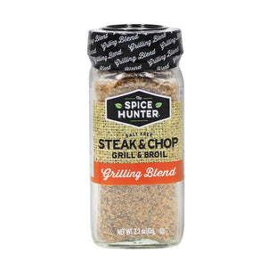 Spice Hunter The Steak Chop Grill Broil Blend Jar, Black Pepper, 2.2 Ounce (Pack Of 12)