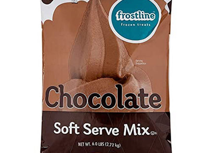 Frostline Chocolate Soft Serve Mix, Fat Free, Gluten Free, Lactose Free, Kosher-Dairy 6 Pound Bag (Pack Of 1)