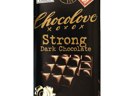 Chocolove Strong Premium Dark Chocolate Bar, Non-GMO, (90 G) 3.2 Ounces (Pack Of 3)