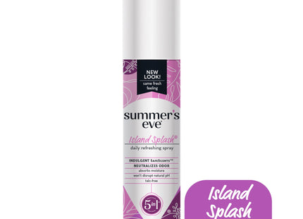 Summer s Eve Island Splash Daily Refreshing Feminine Deodorant Spray, 2 Ounce (Pack Of 10)