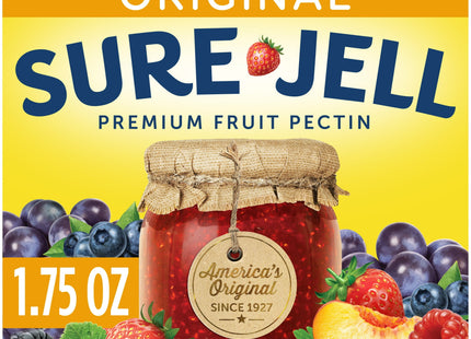 Sure Jell Original Baking & Canning Premium Fruit Pectin, For Homemade Jams & Jellies, 1.75 Ounce (Pack Of 1)