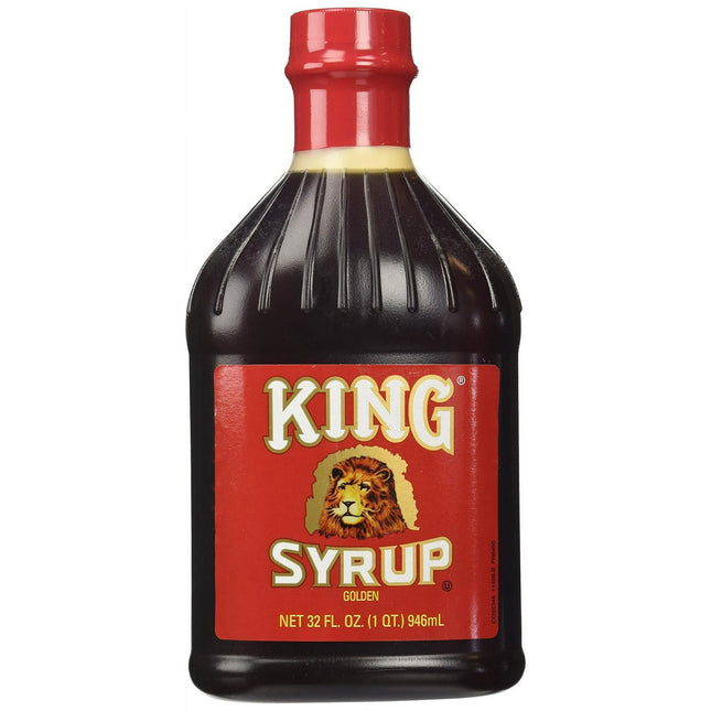 King Golden Syrup America’s Finest, Ideal for Pancakes, Waffles, French Toast - Enhances Flavor in Cookies, 32 Oz (Pack Of 1)