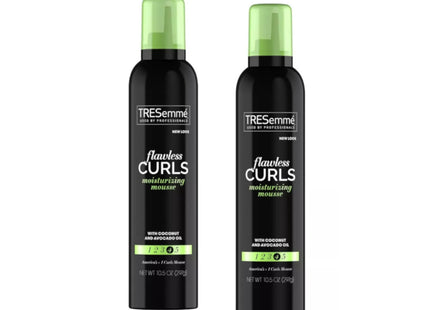 TRESemme Curl Care Flawless Curls Hair Mousse,  Coconut and Avocado Oil, Extra Hold Hair Spray, 10.5 Ounce (Pack Of 6)