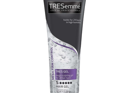 Tresemme Tres Two, Mega Control, Hair-Gel, for 24-Hour, Frizz Control #5, 9 Ounce (Pack Of 4)