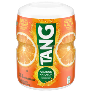 Tang Orange Sweetened Powdered Drink Mix, Canister, 20 Ounce (Pack Of 6)