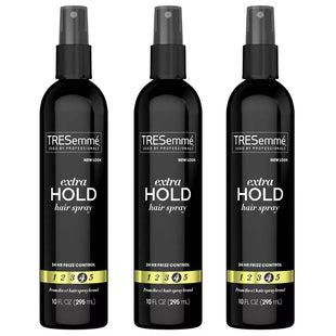 TRESemme Extra Hold, Non-Aerosol, Frizz Control Hairspray, 10 Ounce (Pack Of 3)