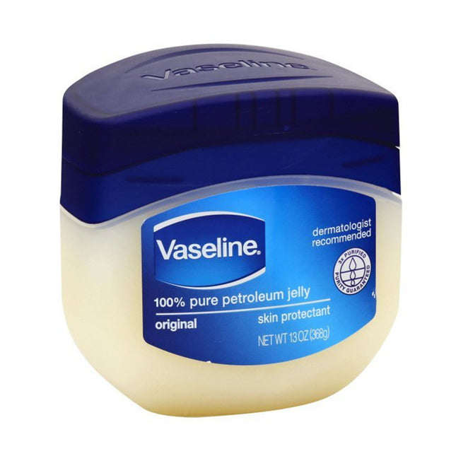 Vaseline Original Skin Protectant Healing, Petroleum Lubricating Jelly, Unisex, 13 Ounce (Pack Of 9)