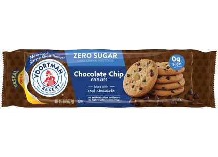 Voortman Bakery, Sugar Free, Chocolate Chip Cookies, Crispy, Crunchy, 8 Ounce (Pack Of 24)