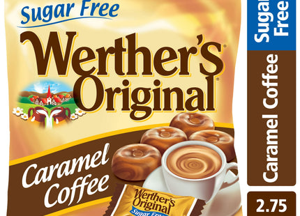 Werther's Original, Sugar Free, Creamy Smooth, Hard Caramel Coffee Candy, 2.75 Ounce (Pack Of 4)