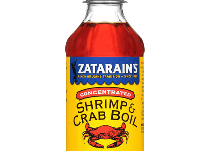 Zatarains Crab and Shrimp Boil New Orleans Style Liquid, Concentrated, 8-Ounce (Pack Of 1)