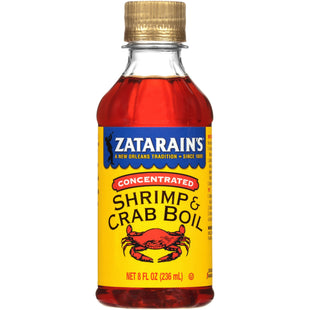 Zatarains Crab and Shrimp Boil New Orleans Style Liquid, Concentrated, 8-Ounce (Pack Of 1)