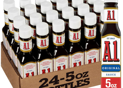 A.1. Original Steak Sauce Bottle 5oz (2 Pack) - Food & Beverages > Condiments Sauces