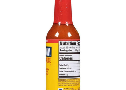 OLD BAY Hot Sauce, Limited Edition, Sauce and Seasoning, Perfect for Tabletop, 5 Ounce (Pack Of 24)