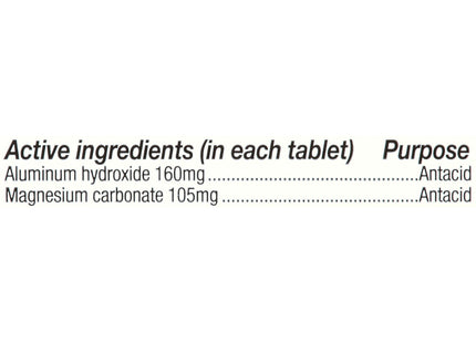 Gaviscon Extra Strength, Antacid Heartburn, Chewable Antacid Tablets, Original Flavor, 100 Count (Pack Of 24)