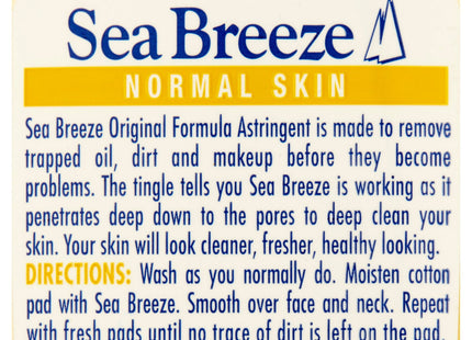 Sea Breeze Classic Clean, Astringent, Original Formula, Refreshing, 10 Ounce (Pack Of 1)