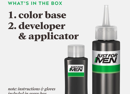 Just For Men Shampoo-In Color Gray Hair Coloring H-50 Darkest Brown - Personal Care > & Styling Shampoo Conditioner