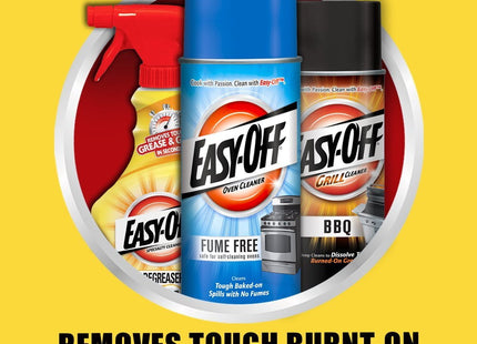 Easy-Off Heavy Duty Oven Cleaner Spray, Regular Scent, Removes Grease, 14.5 ounce (Pack Of 2)