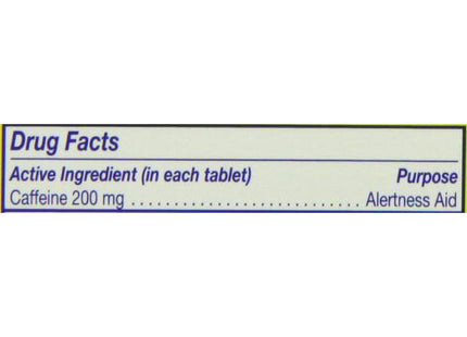 Vivarin Caffeine Alertness Aid Healthcare Tablets For Mental Alertness 200mg, 16 Count (Pack Of 5)