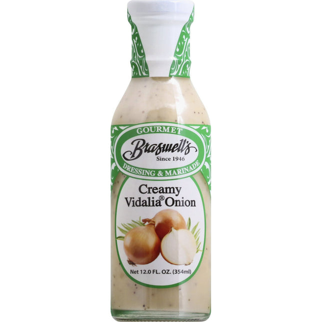 Braswell, Gourmet dressing & marinade Onion Dressing, Creamy Vedalia, 12 Fl Ounce (Pack Of 1)