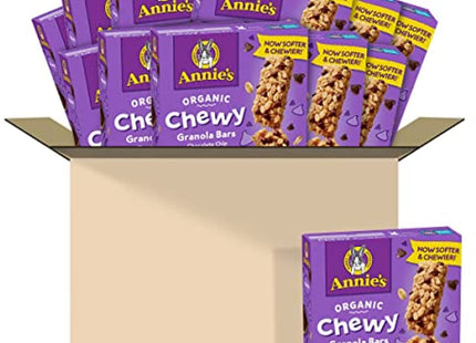 Annie's Homegrown Organic Chewy Granola Bars, Chocolate Chip, 6 Bars, 5.34 oz (Pack Of 1)