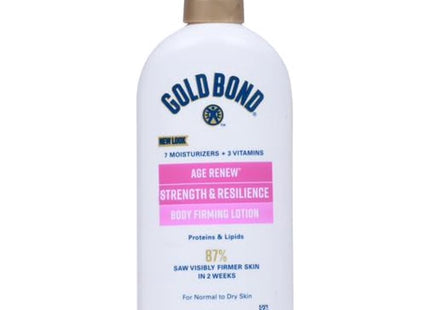 Gold Bond Ultimate Skin Therapy Lotion, Strength & Resilience, With Proteins And Lipids for Aging Mature Skin 13 Ounce (Pack Of 2)