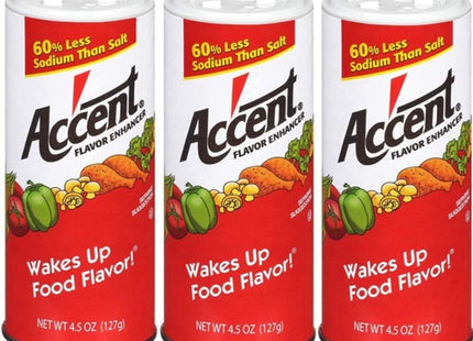 Accent All Natural Wakes Up Food Flavor Enhancer Seasonings 4.5oz (6 Pack) - & Beverages > Herbs Spices Salt