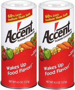 Accent All Natural Wakes Up Food Flavor Enhancer Seasonings 4.5oz (2 Pack) - & Beverages > Herbs Spices Salt