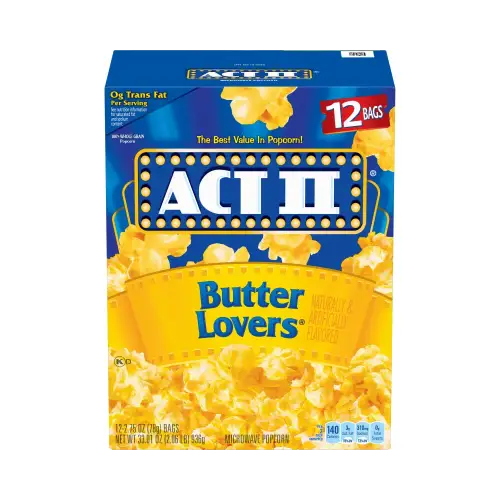 act butter lovers popcorn, 2 5 oz