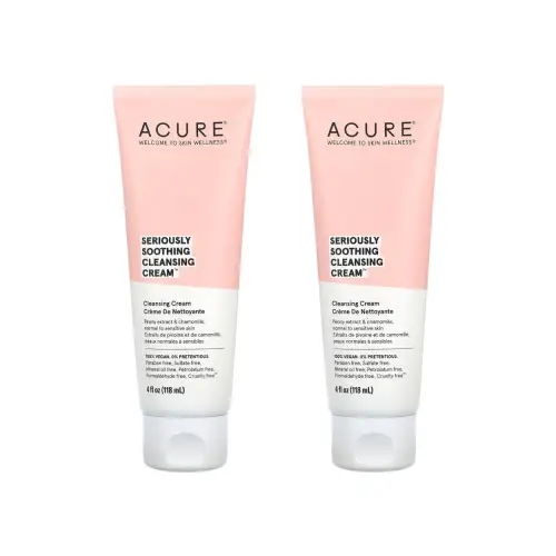 Acure Seriously Soothing Cleansing Cream 4 fl oz (Pack Of 2) - Health & Beauty > Personal Care Cosmetics Skin Facial