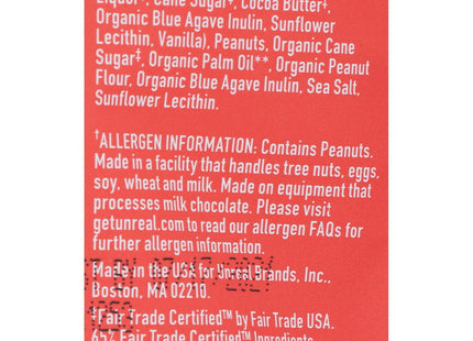 Unreal Dark Chocolate Peanut Butter Cups, Gluten Free, Fair Trade, Non-GMO, 4.2 Ounce (Pack Of 6)