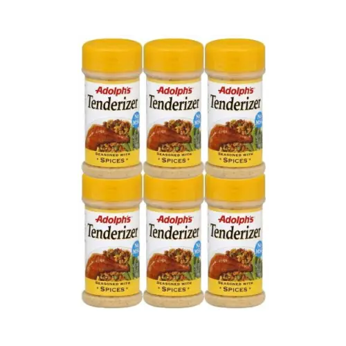 Adolphs Dry Seasoned Tenderizer with Spices 3.5 Ounce (Pack Of 6) - Food Beverages & Tobacco > Items Seasonings