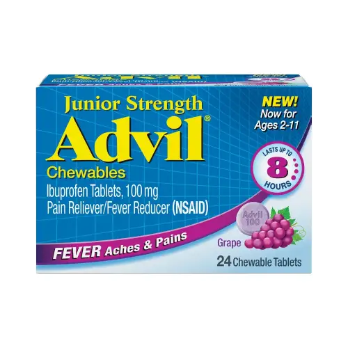 ju strength advil tablets