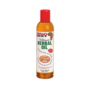 a bottle of herbal oil